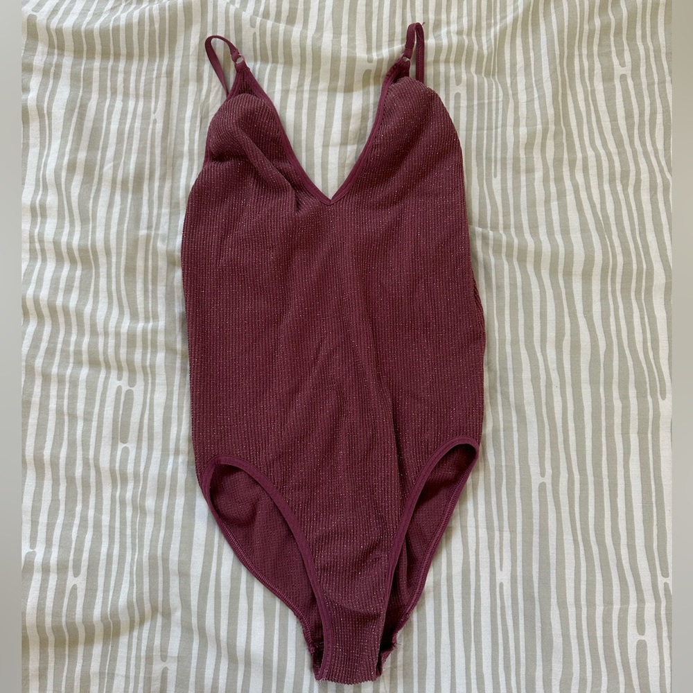 urban outfitters glitter bodysuit